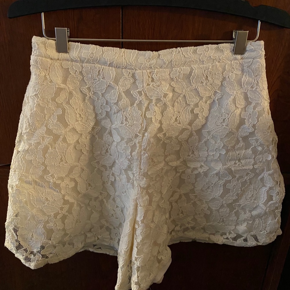 Lace shorts